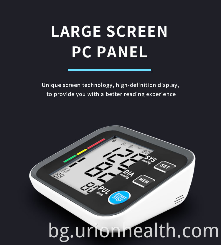 CE FDA Approved Blood Monitor Pressure